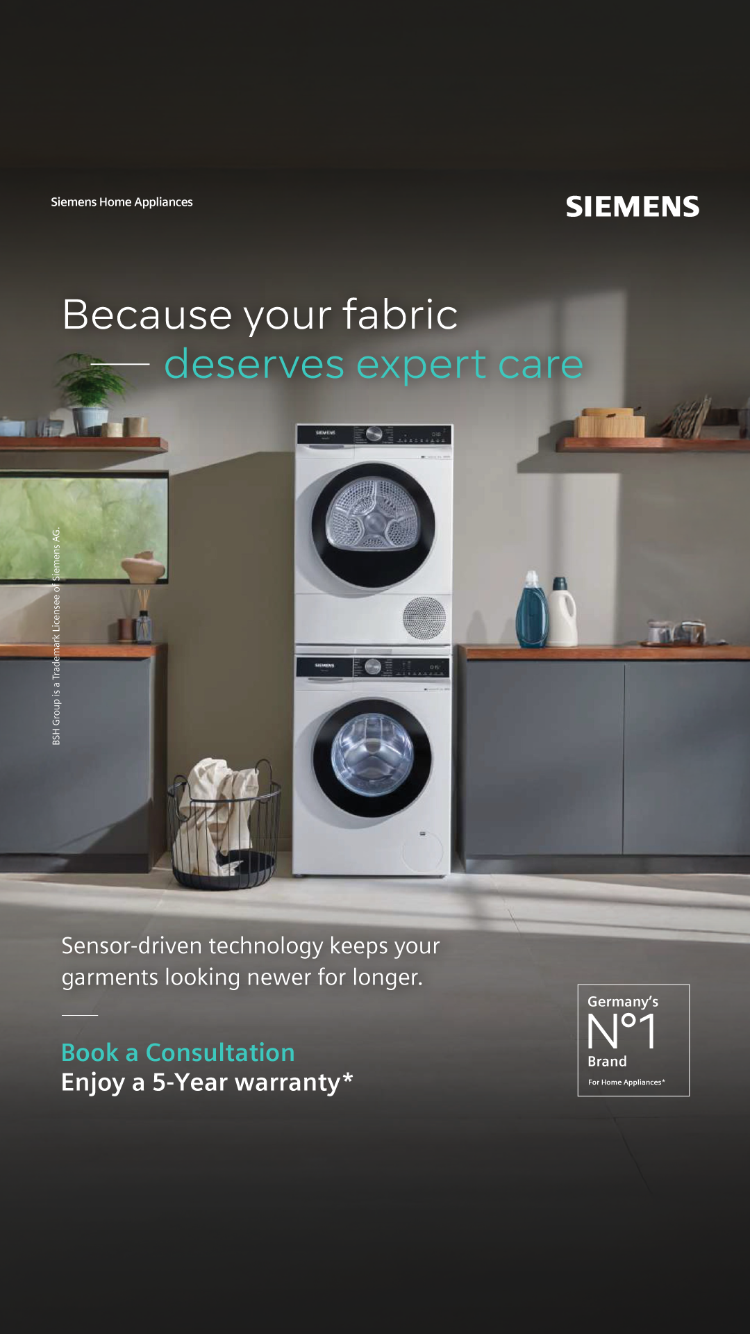 Siemens Home Facebook ad from Jul 6, 2026