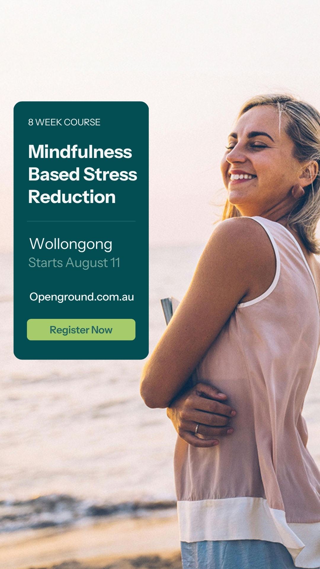 Openground - Australian Centre for Mindfulness Facebook ad from May 24, 2026