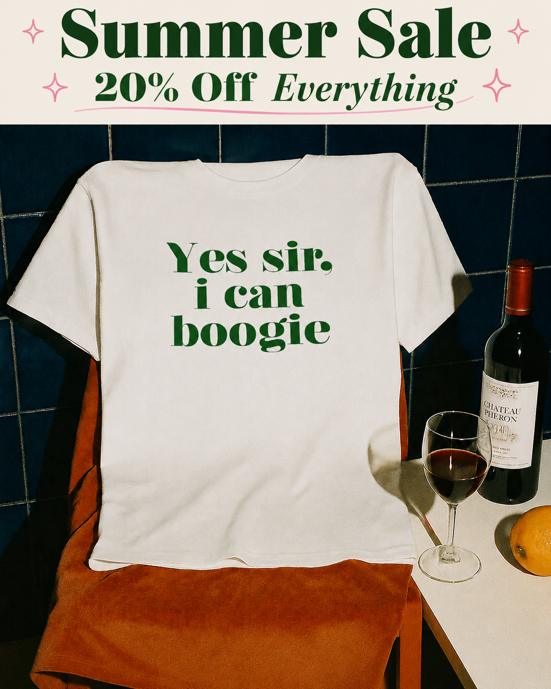 Fan-Club Facebook ad: 20% OFF Everything, Summer Sale