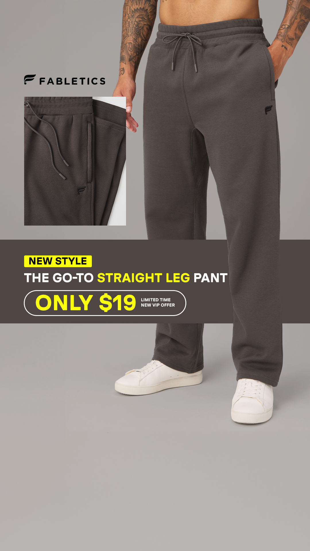 Fabletics Men Facebook ad