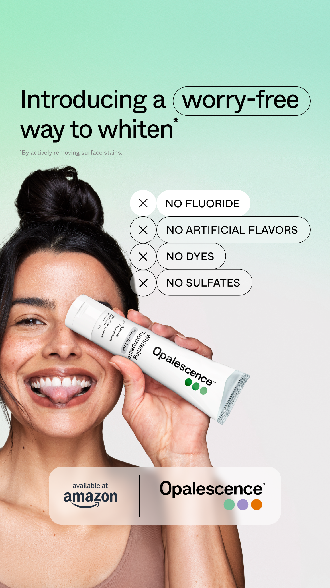 Opalescence Facebook ad