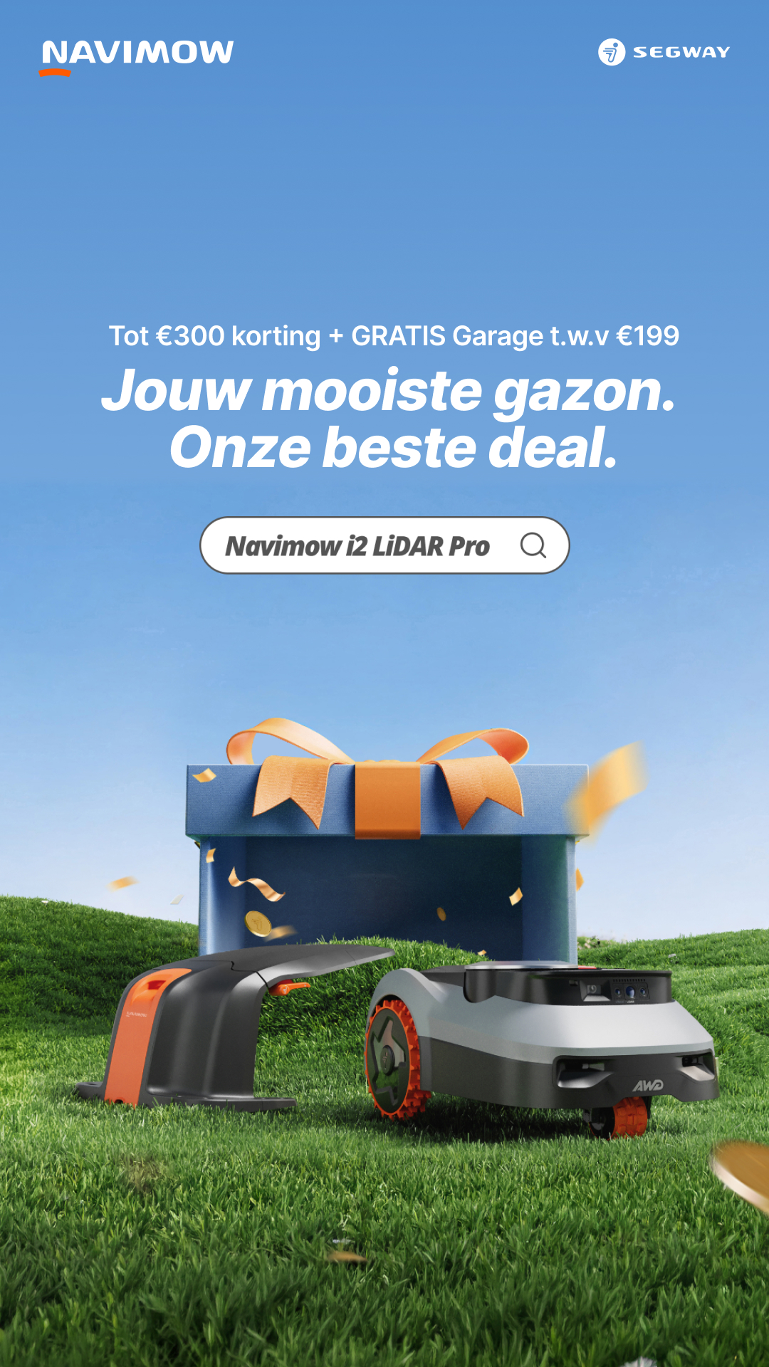 Segway Navimow Facebook ad from Jul 12, 2026