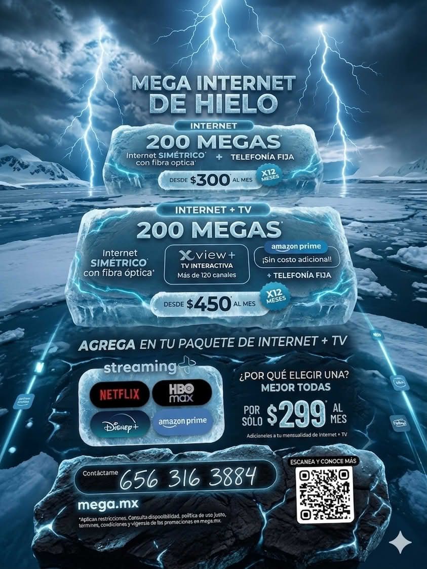 Megacable Facebook ad: promociones por tiempo limitado �