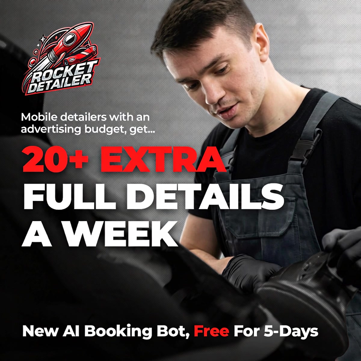 Rocket Detailer Facebook ad