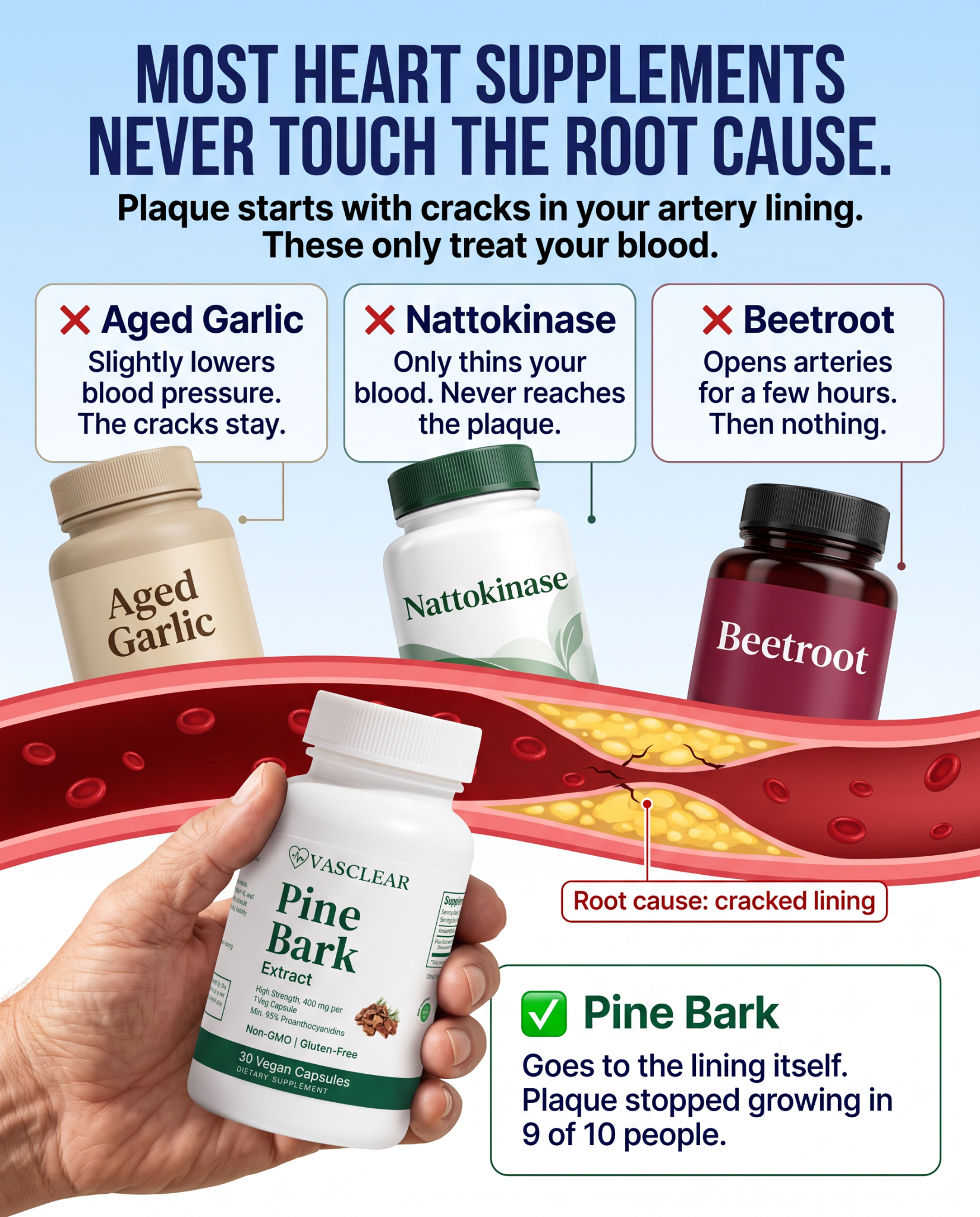 The Longevity Edit Facebook ad: Support Healthy Circulation Naturally