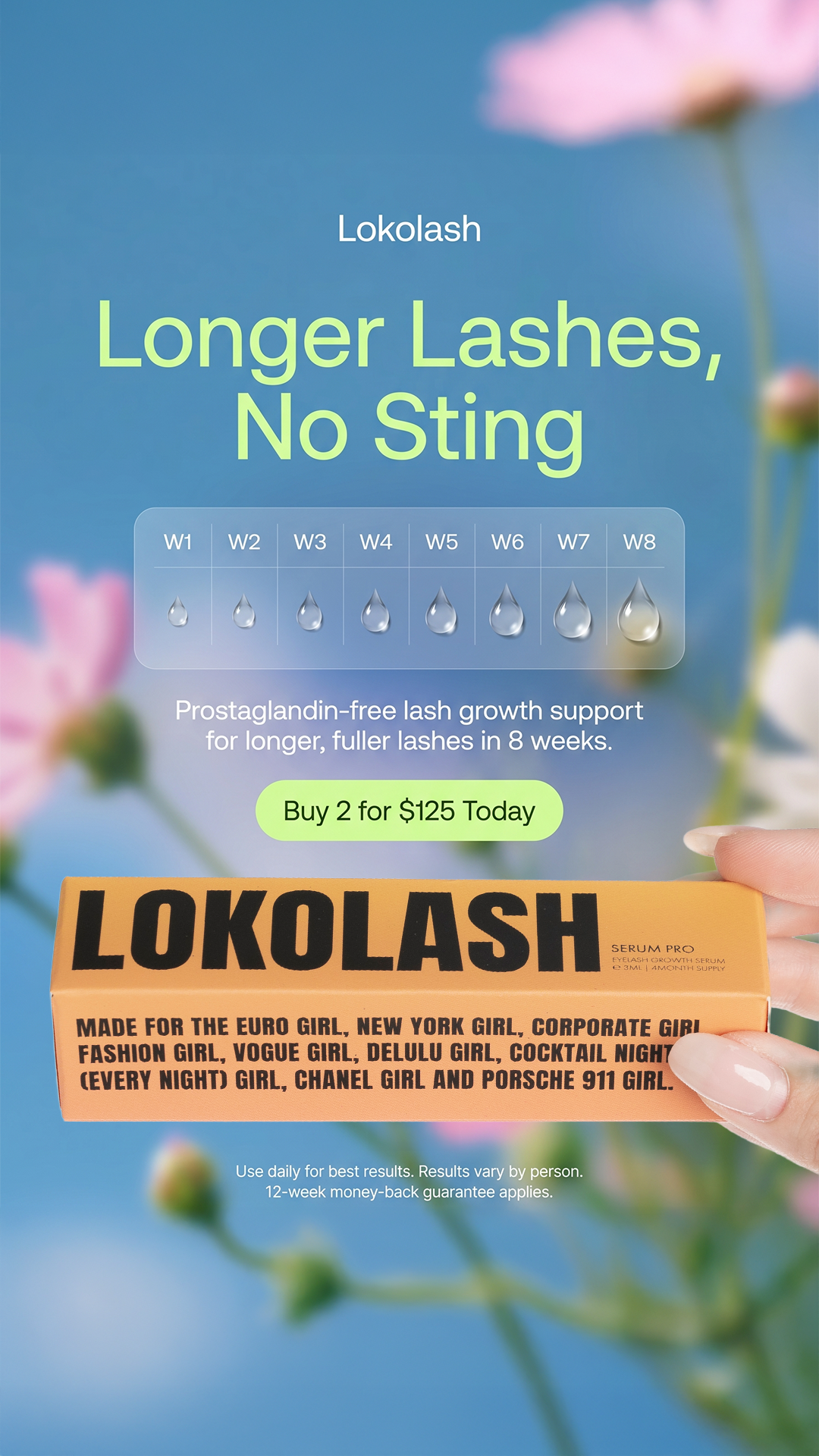 Lokolash Facebook ad