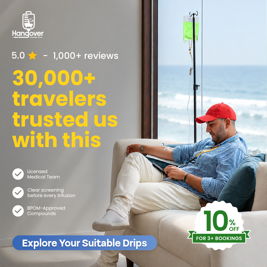 Hangover Lounge Bali - IV Drip Bali Facebook ad
