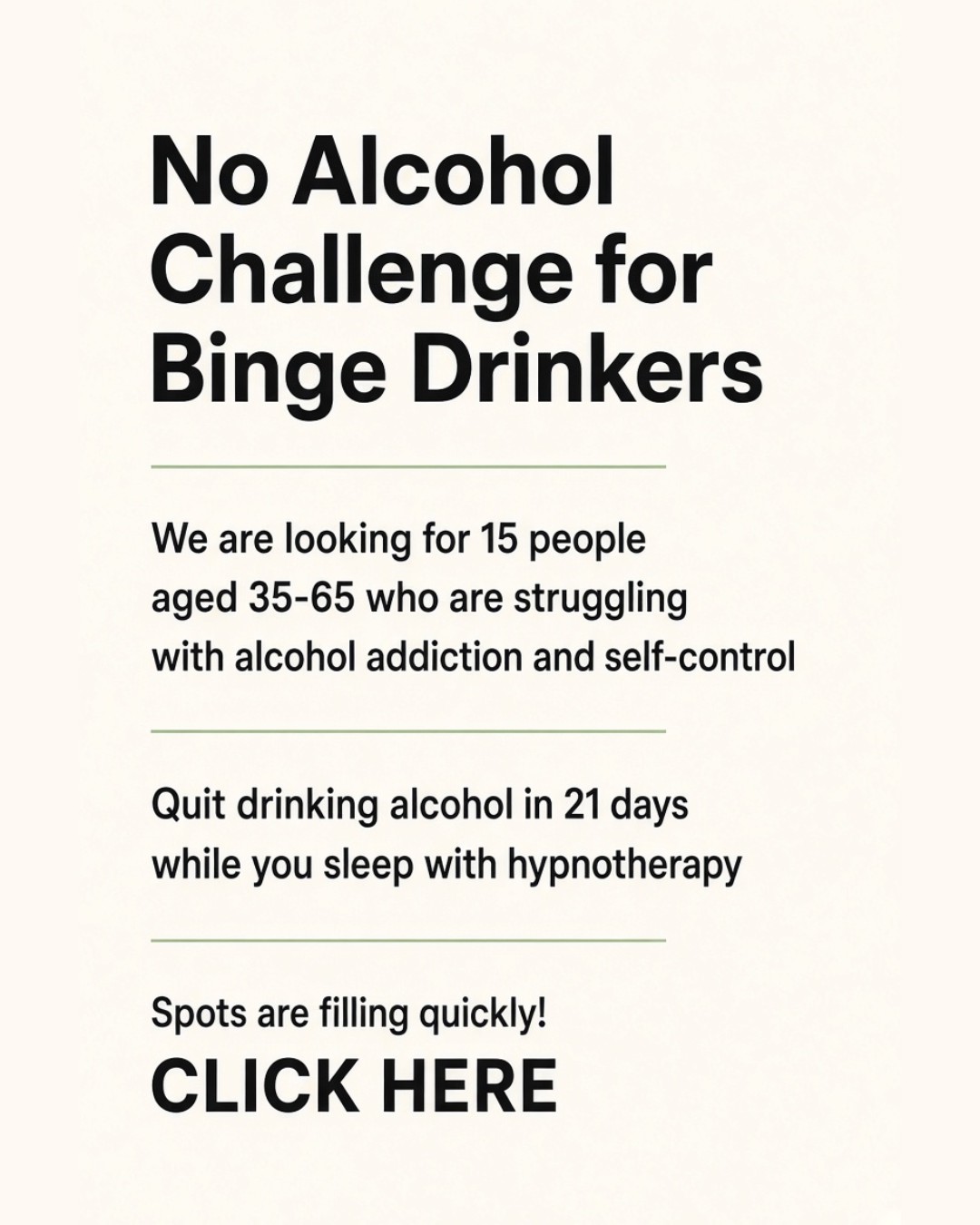 Hypnozio: power of hypnotherapy Facebook ad