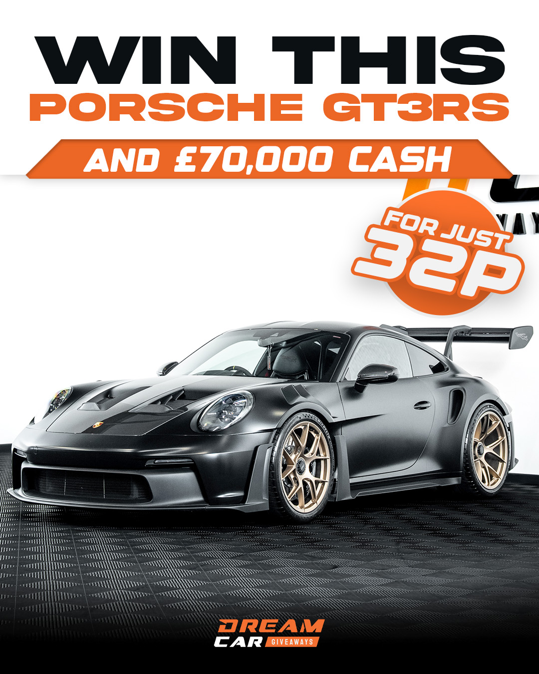 Dream Car Giveaways Facebook ad