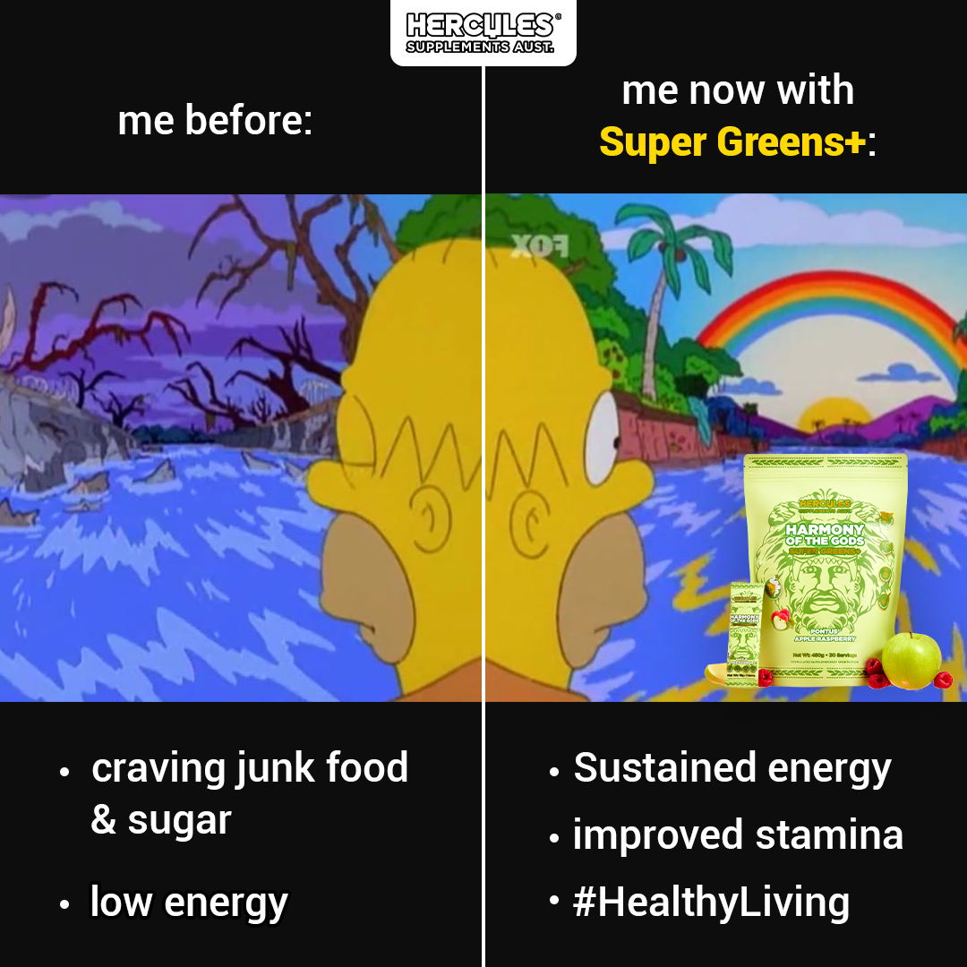 Hercules Supplements Aust Facebook ad