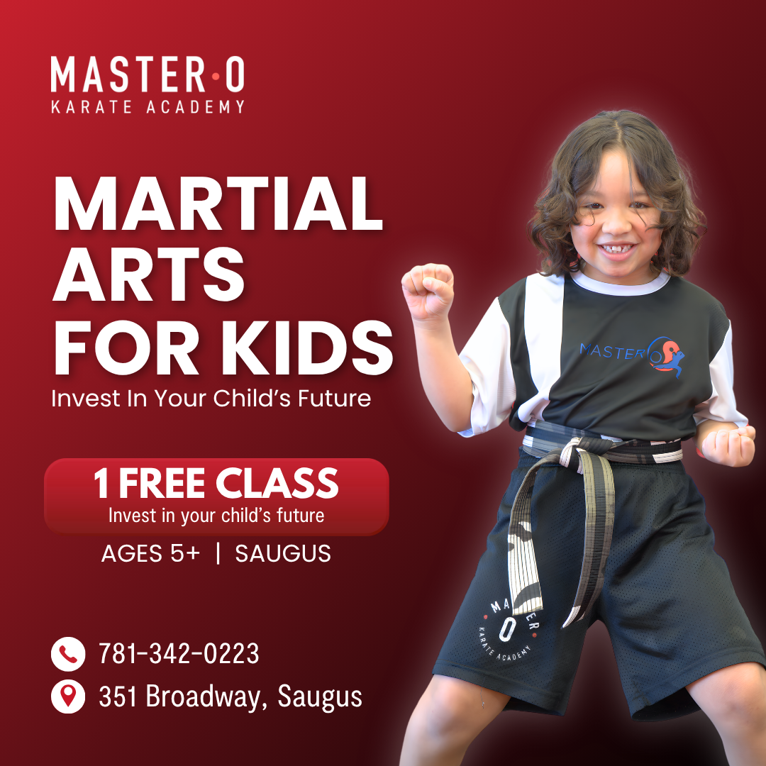 Master O Karate Academy Facebook ad