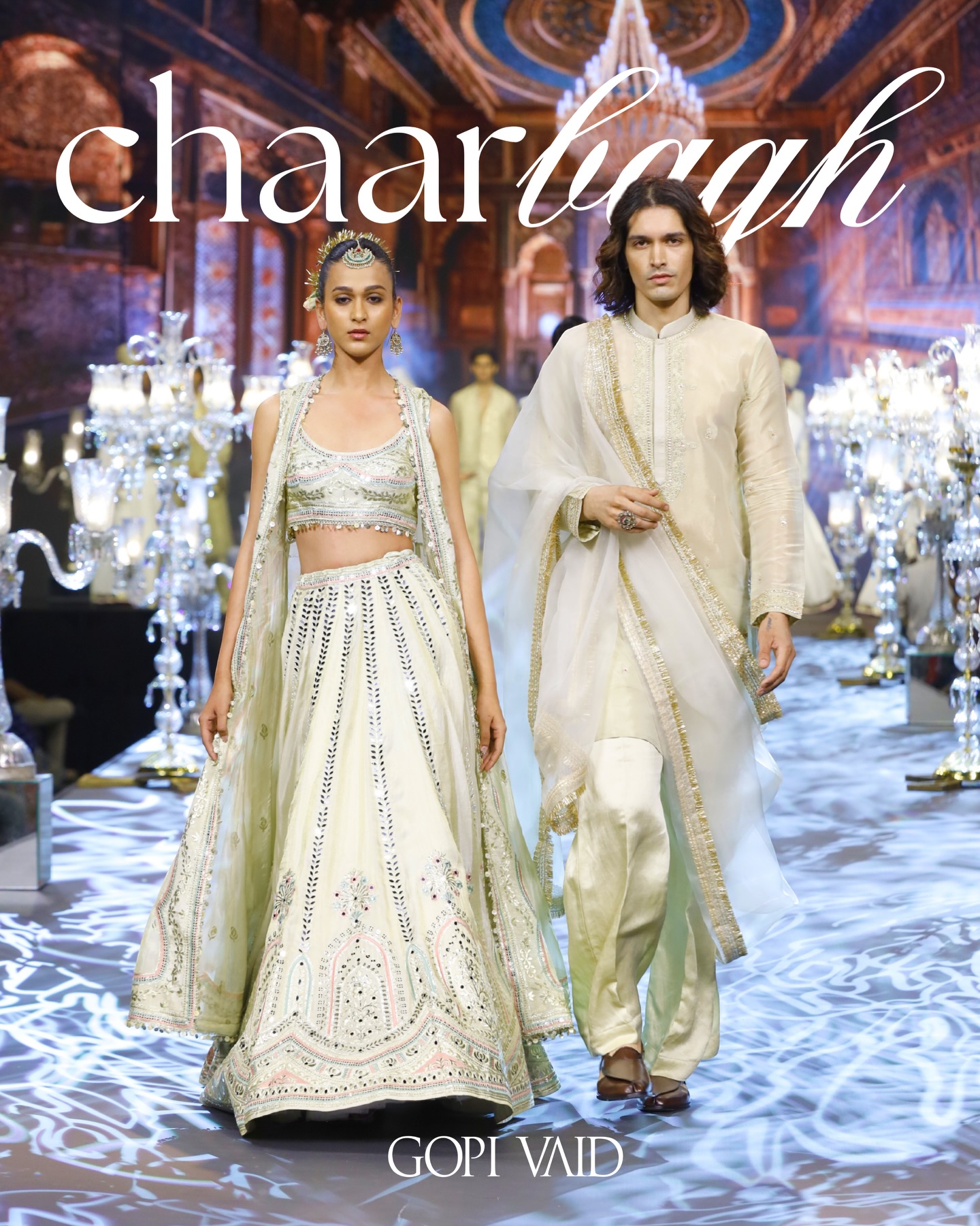 Gopi Vaid Designs Facebook ad: Introducing chaar 𝒃𝒂𝒈𝒉 - spring summer 2026