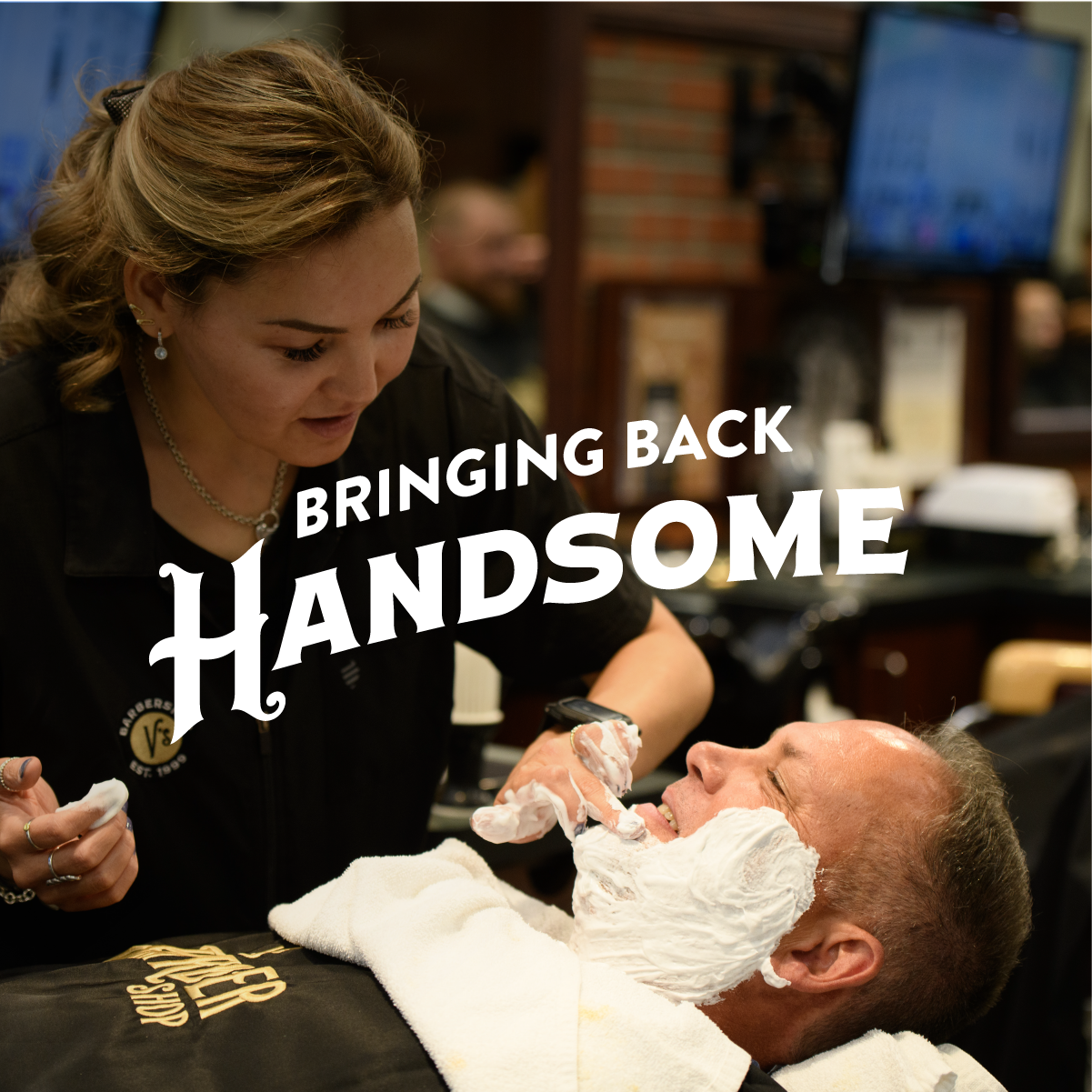 V's Barbershop - Royal Oak Facebook ad: Book A Haircut Now!