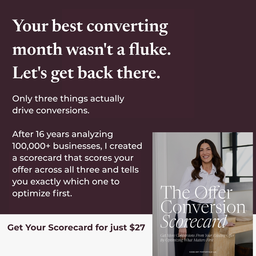 Amy Porterfield Facebook ad