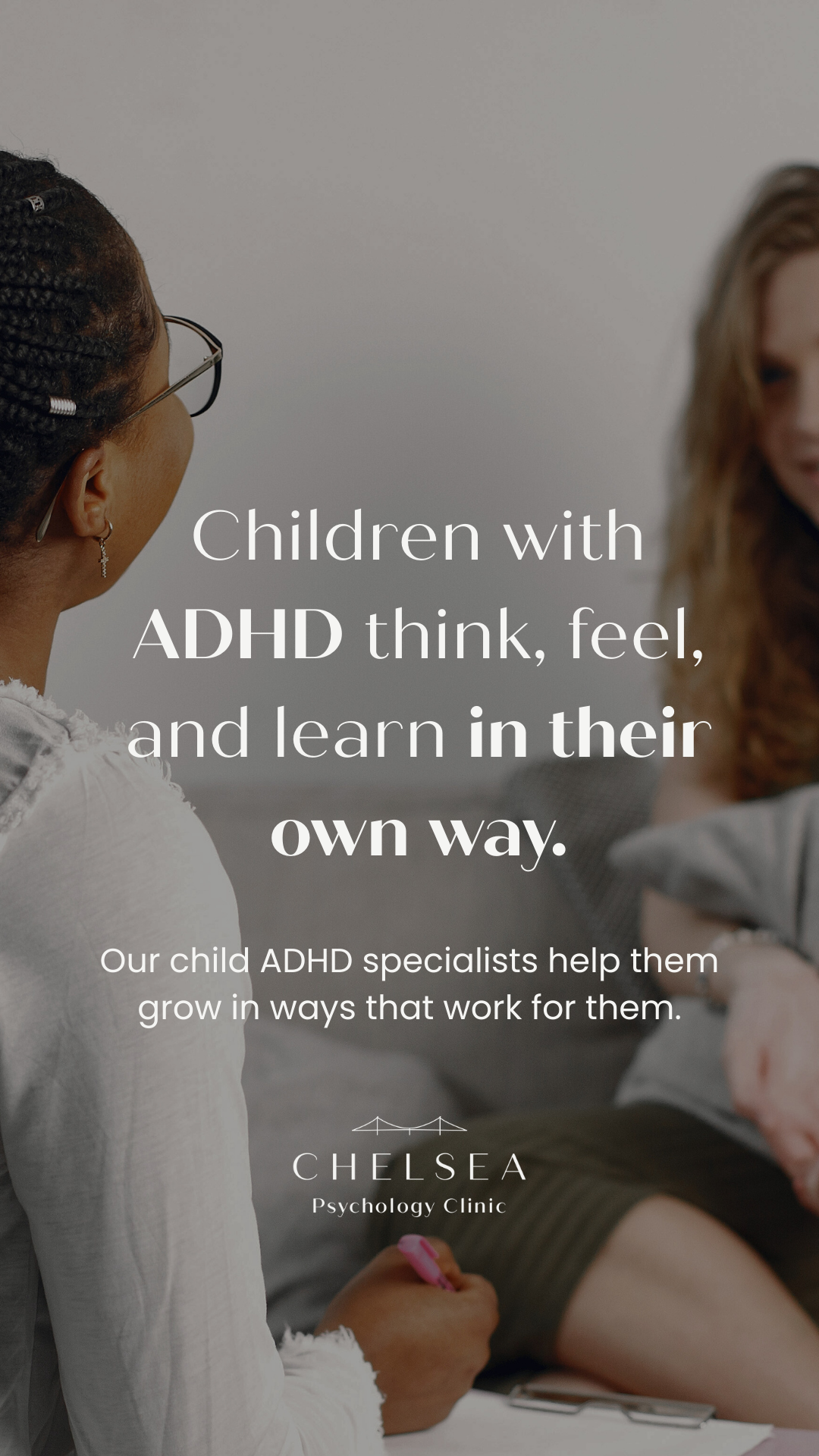 The Chelsea Psychology Clinic Facebook ad