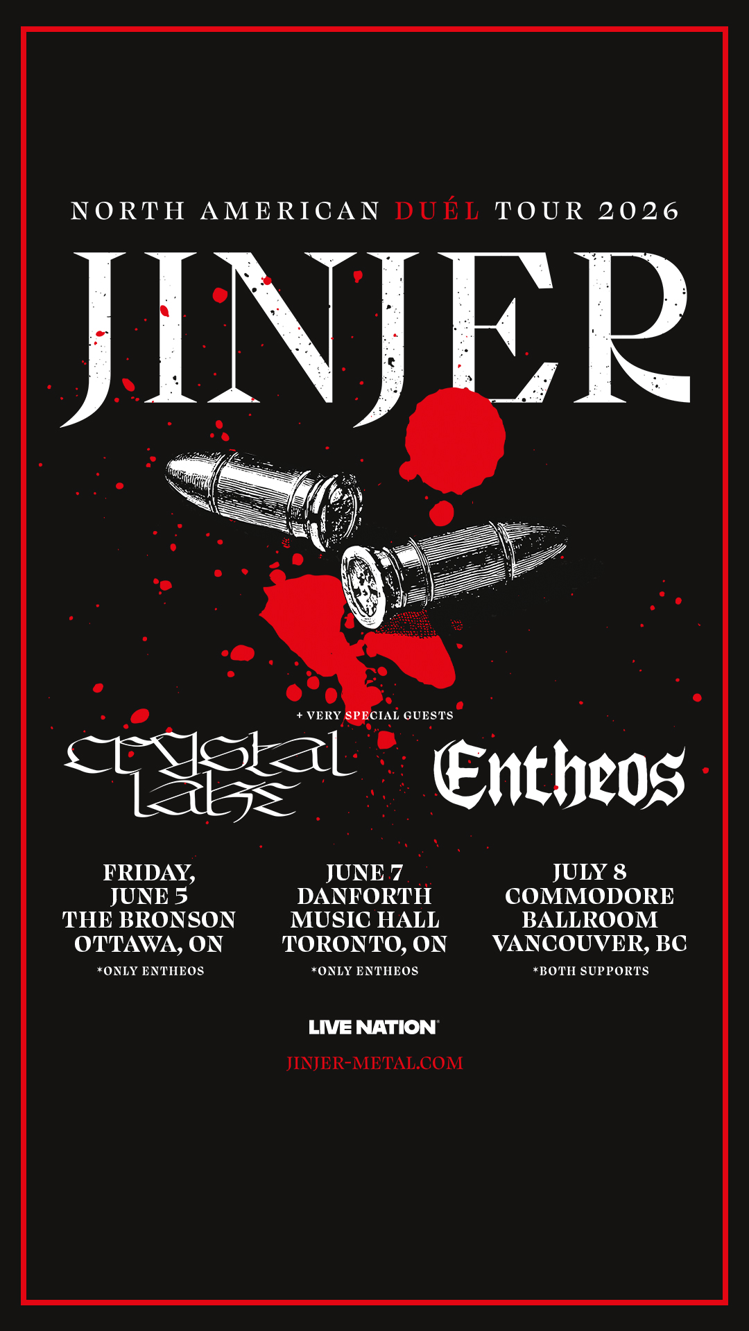 Live Nation Ontario Facebook ad from May 15, 2026