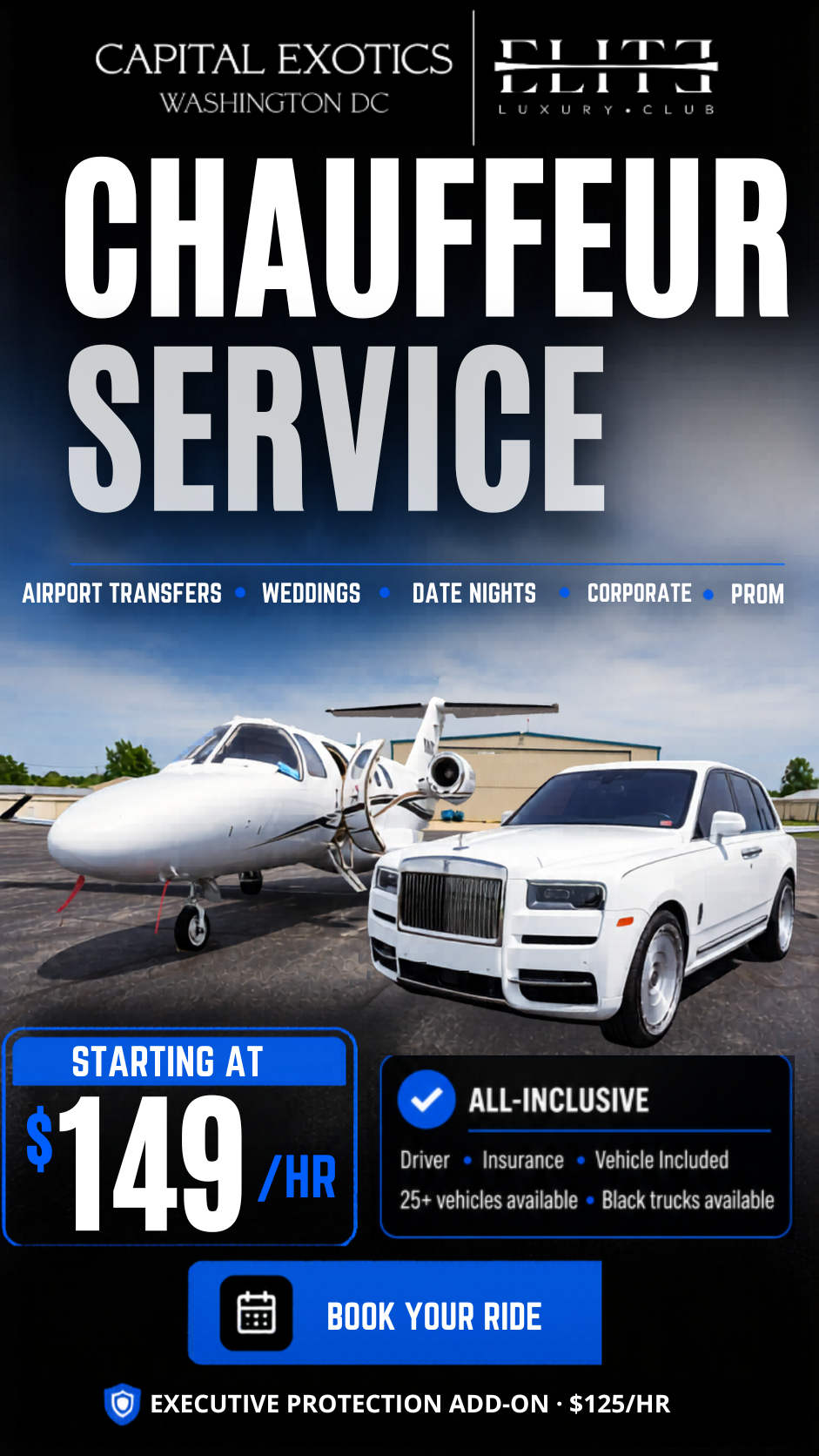 ELITE LUXURY CLUB Facebook ad