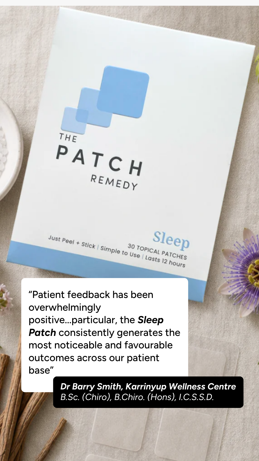 The Patch Remedy Facebook ad