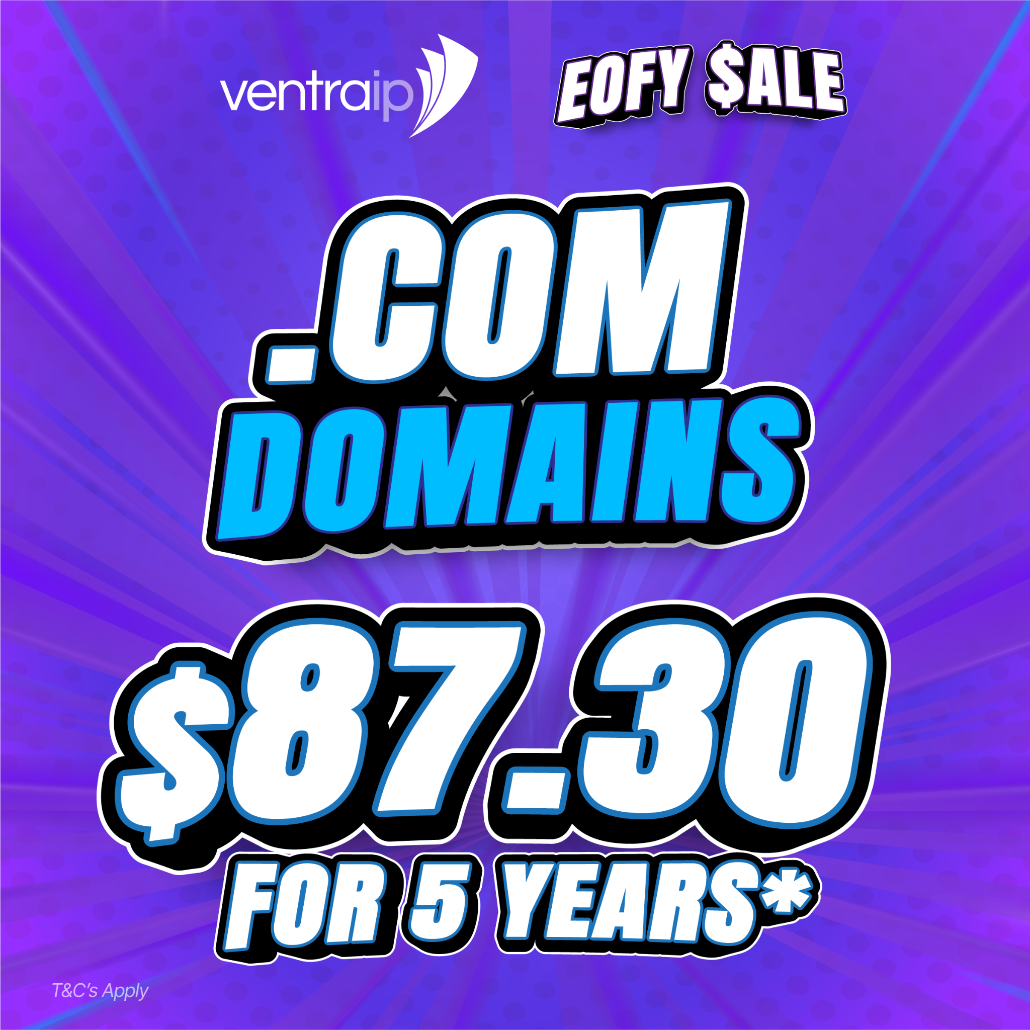 VentraIP Facebook ad