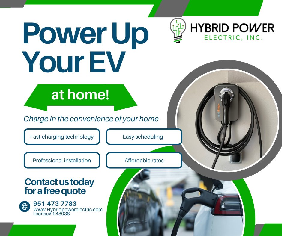 Hybrid Power Electric Inc. Facebook ad: Residential & Commercial electrical contractor in…