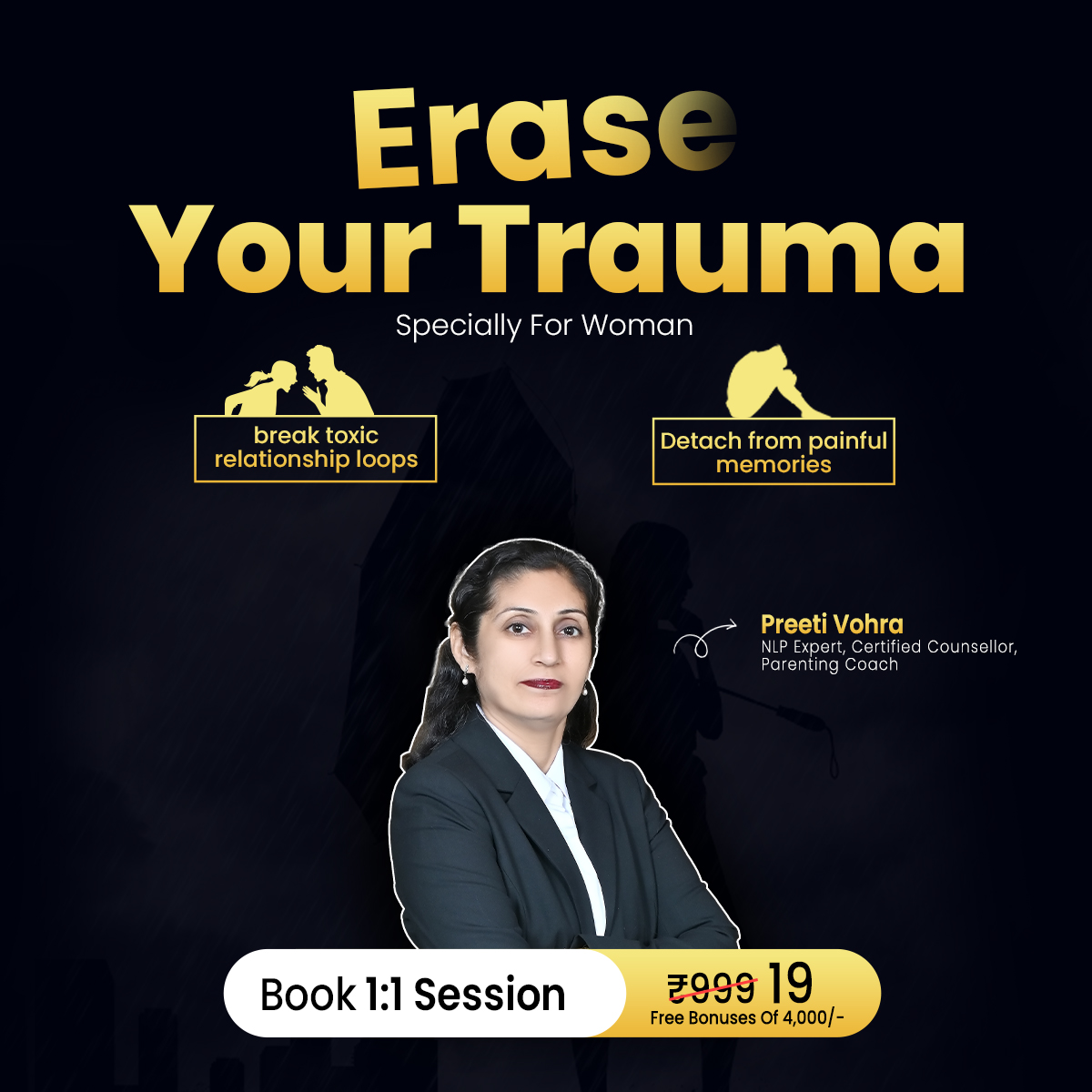 Preeti Vohra Facebook ad from Jan 7, 2026