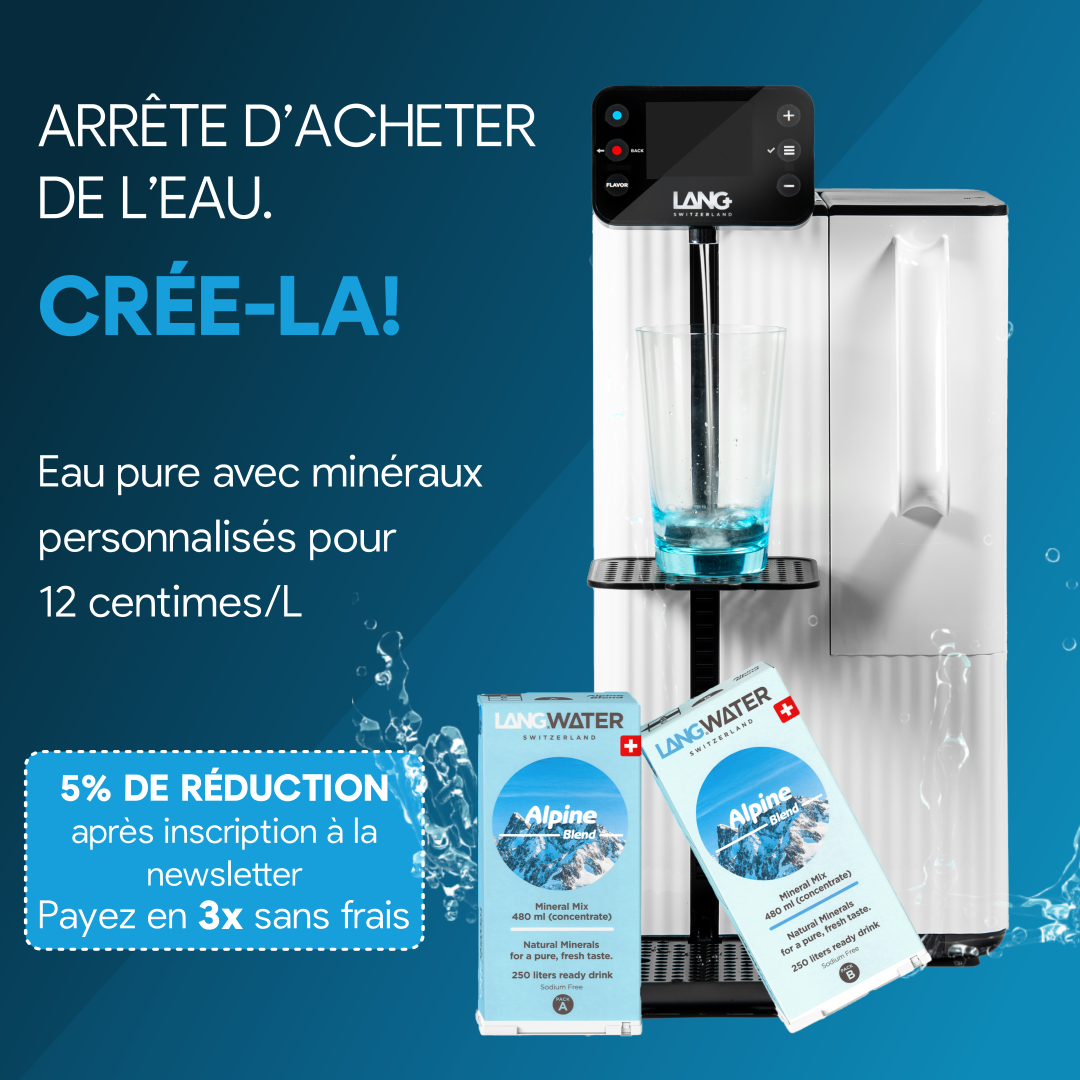 LANG Beverages Facebook ad: Qualité Suisse