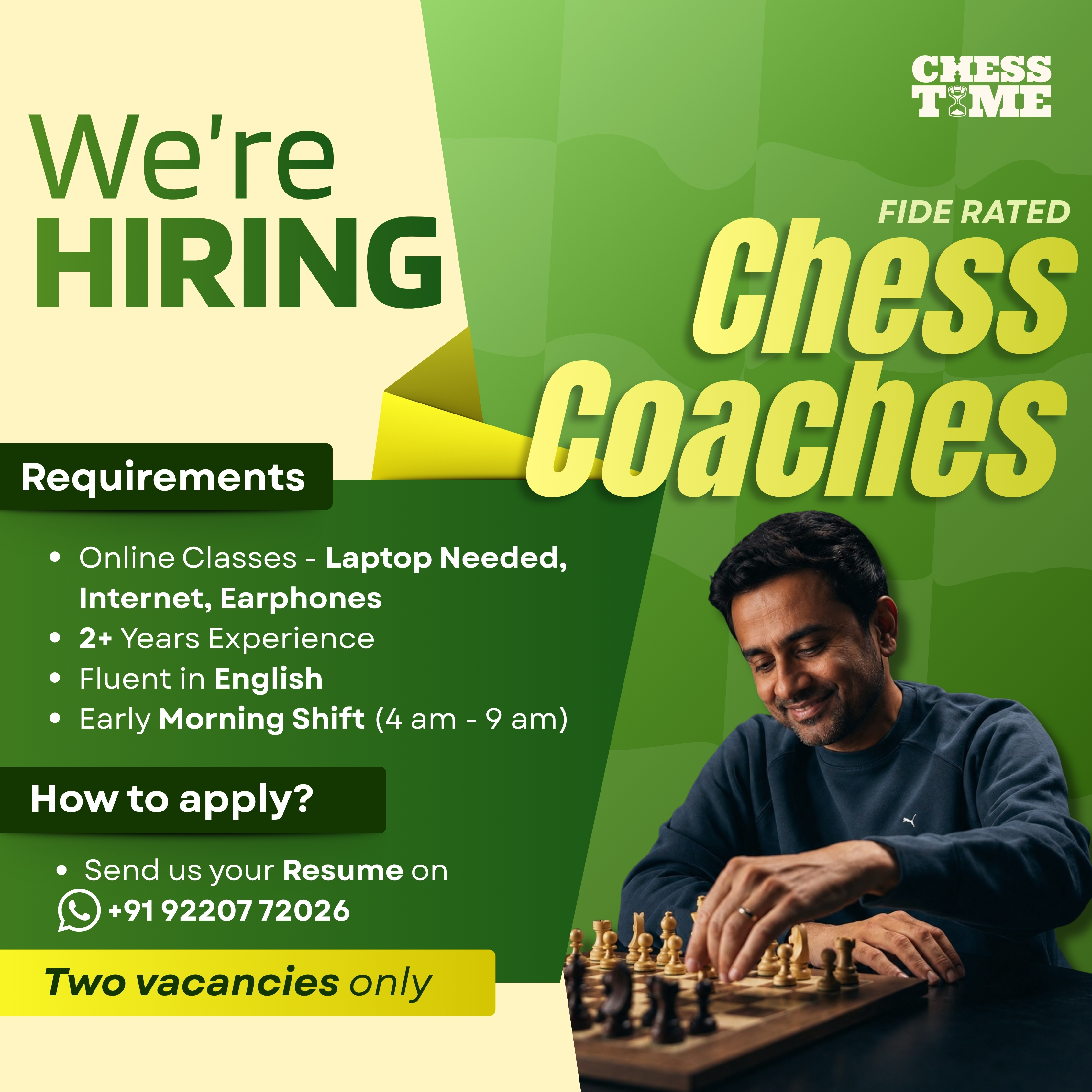 Chess Time Facebook ad