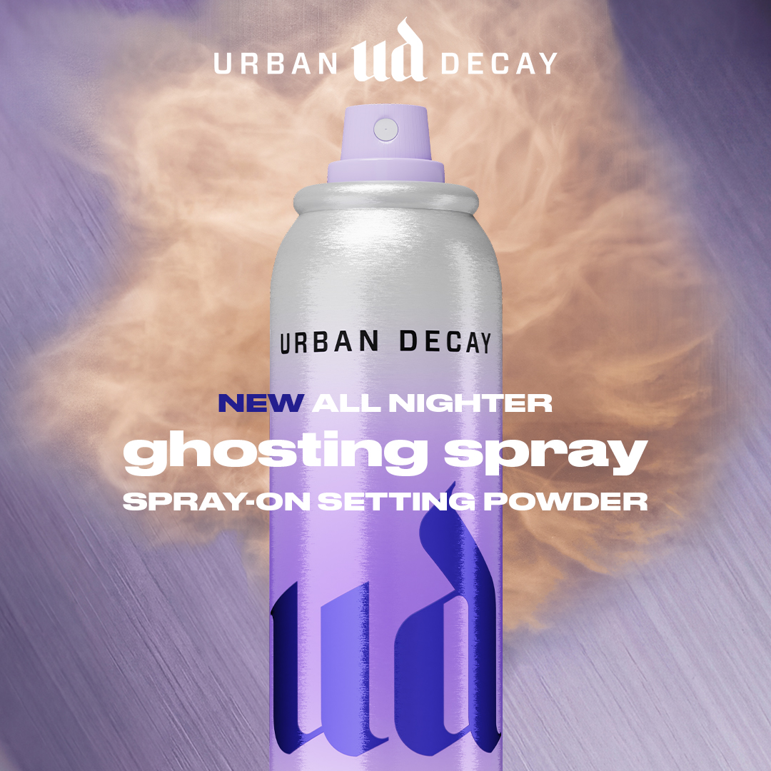 Ulta Beauty Facebook ad: New spray from Urban Decay