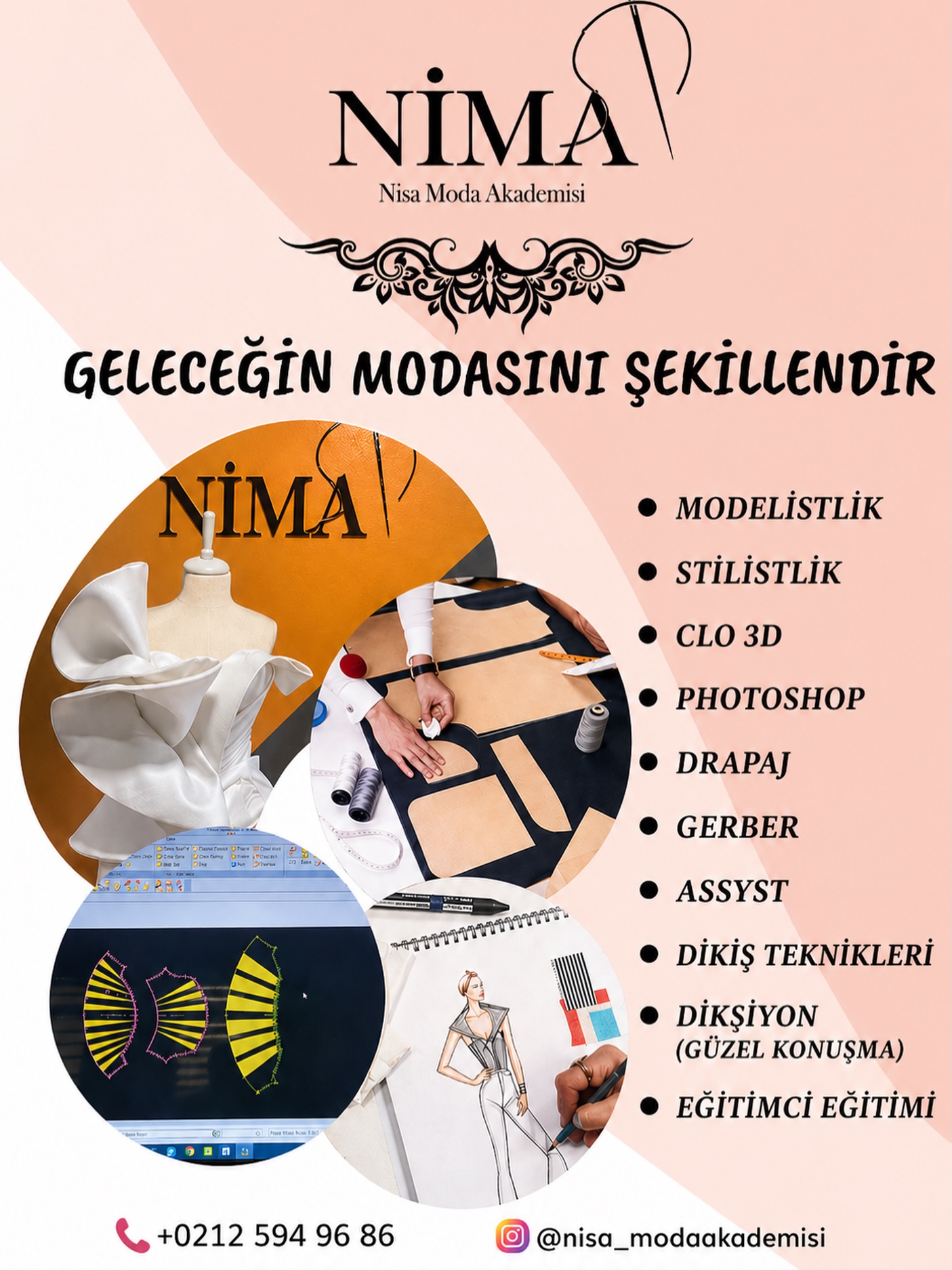 Nisa moda akademisi Facebook ad from May 9, 2026