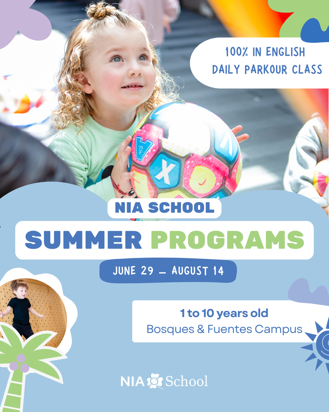 Nia School Facebook ad