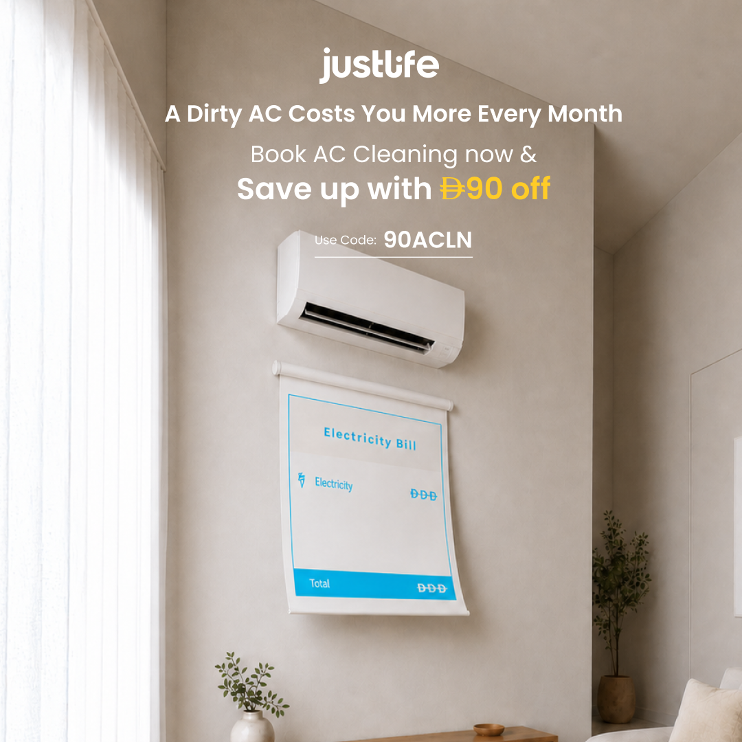 Justlife UAE Facebook ad