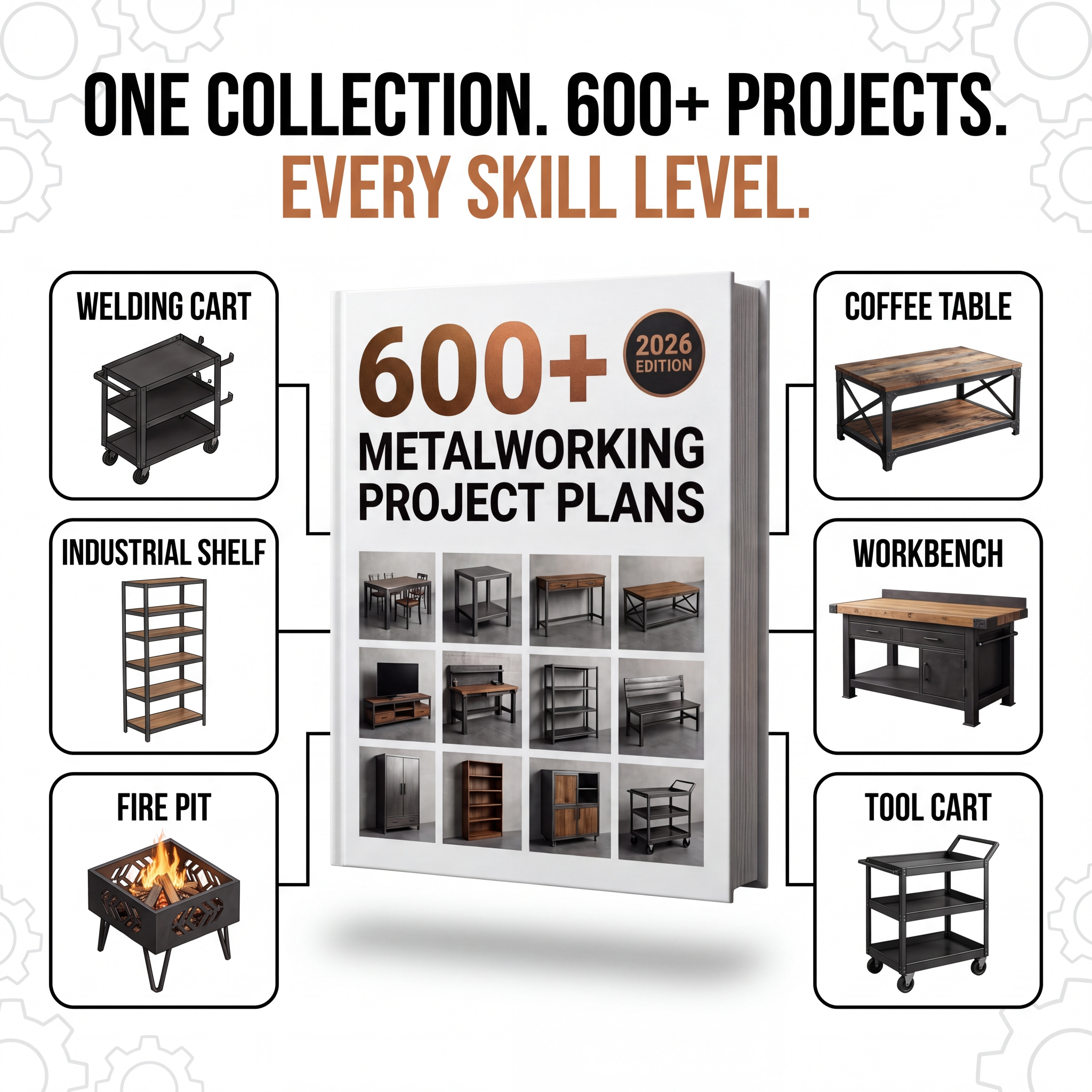 Master Crafts DIY Facebook ad: Build Metal Furniture That Lasts