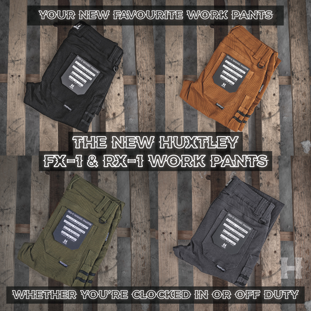 Huxtley Workwear Co. Facebook ad