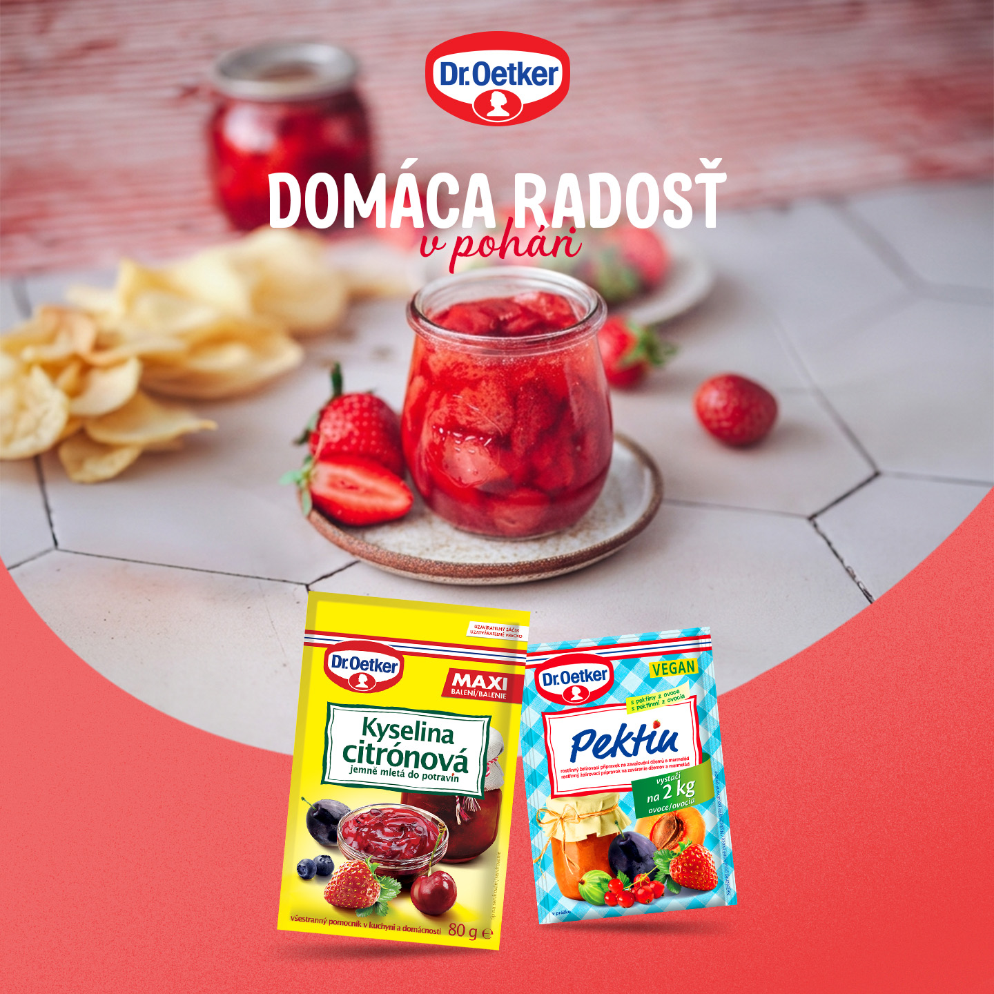 Dr. Oetker Slovensko Facebook ad