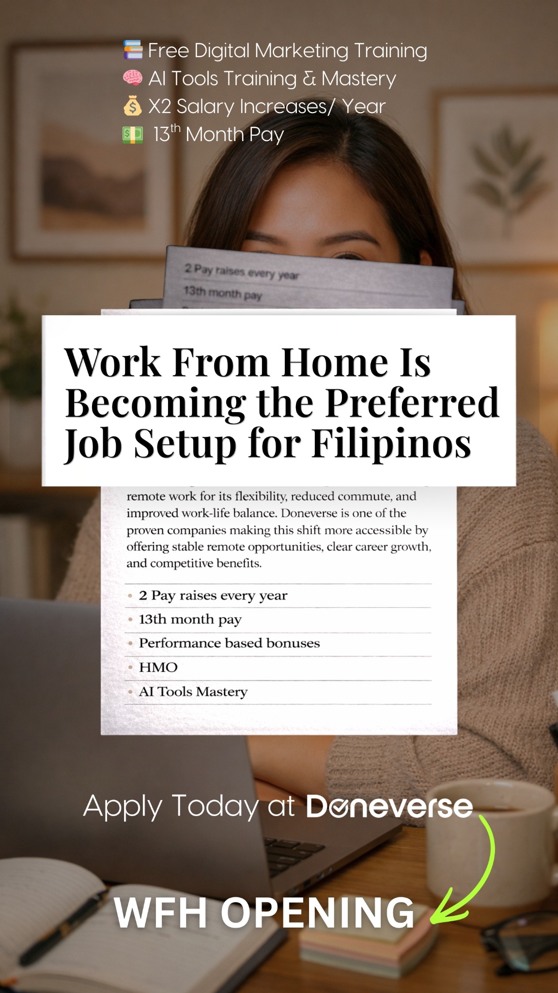 Doneverse - Careers Facebook ad