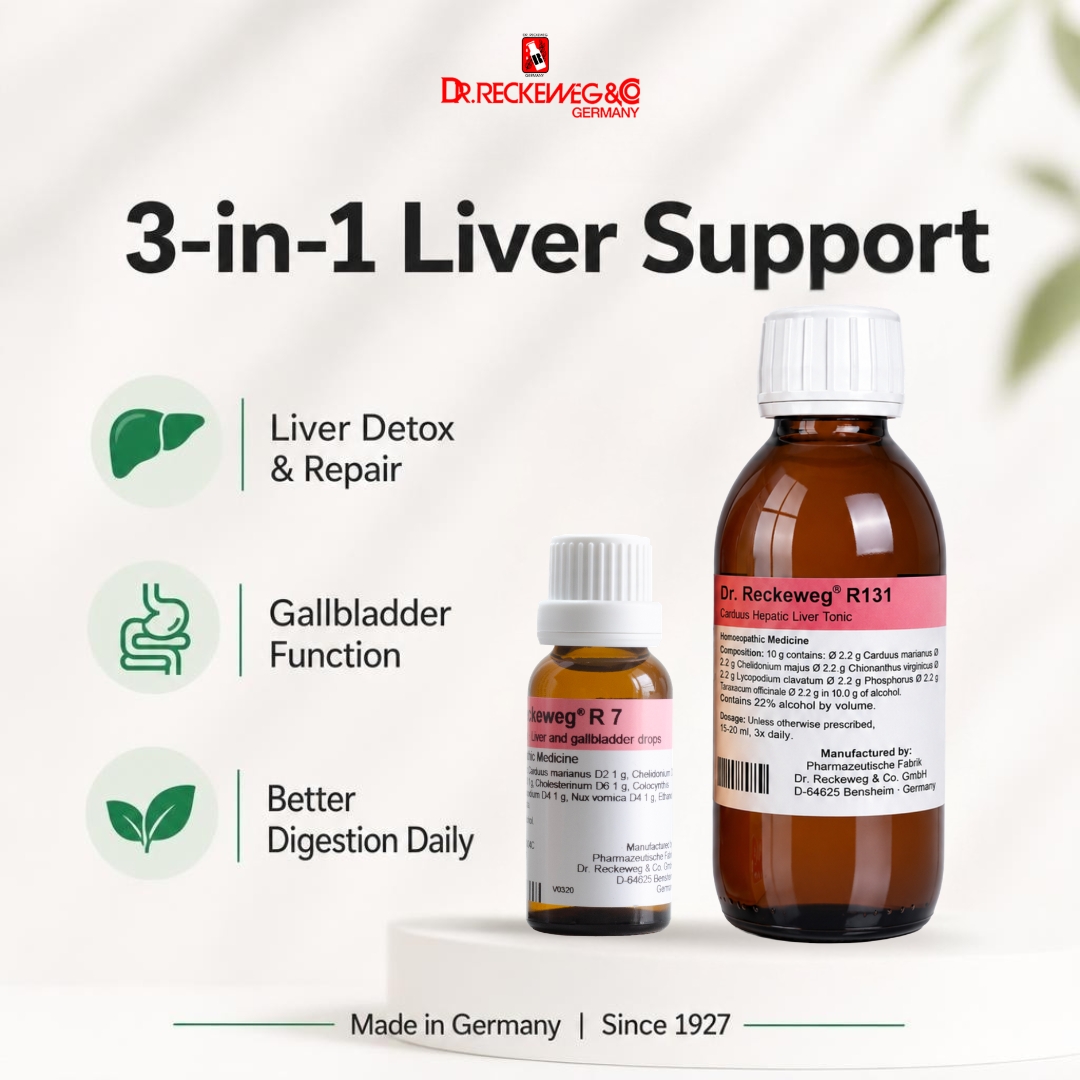 Dr Reckeweg & Co GMBH, Homeopathic Medicines in INDIA Facebook ad: 3-in-1 Liver Support