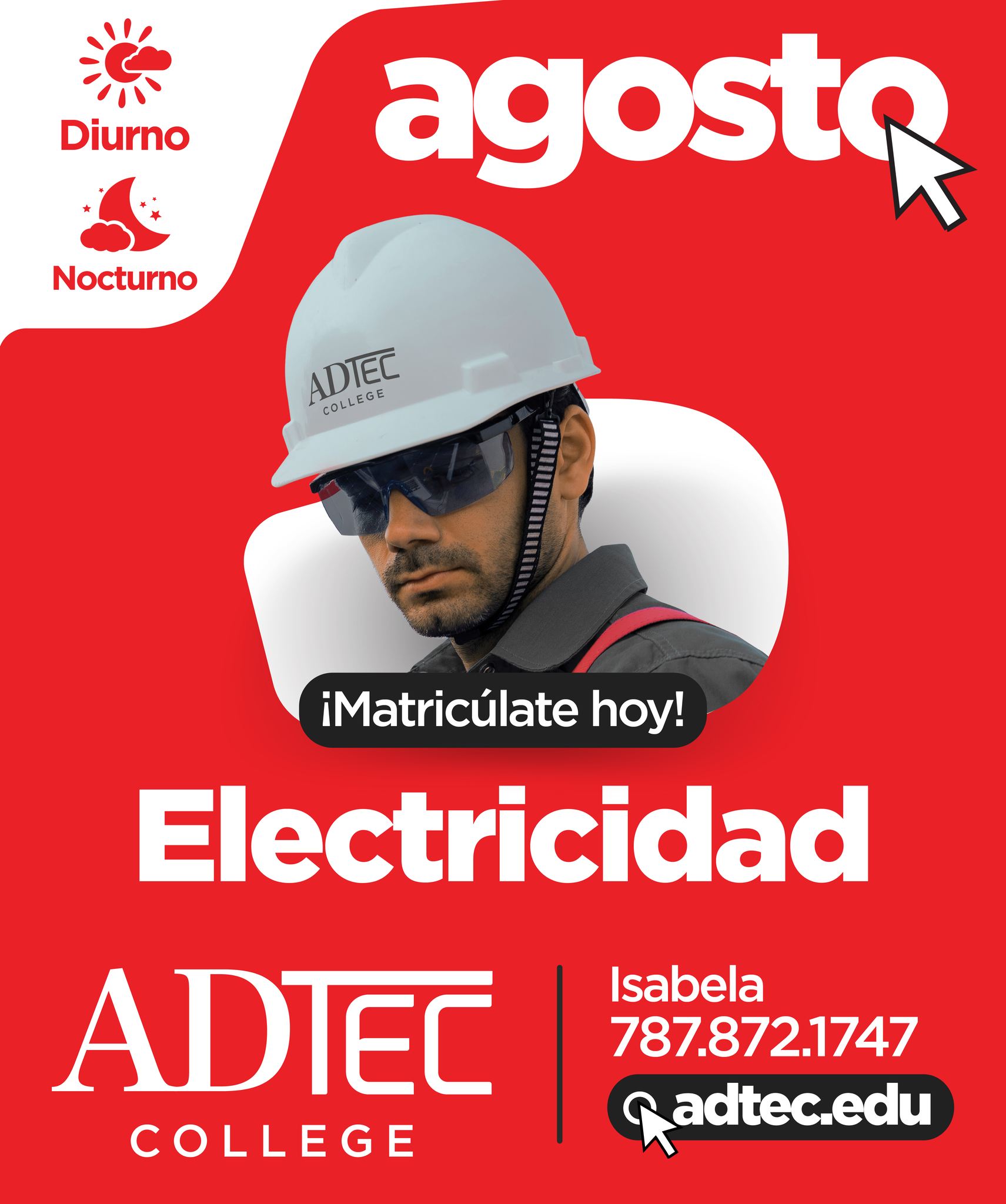 Adtec College Facebook ad