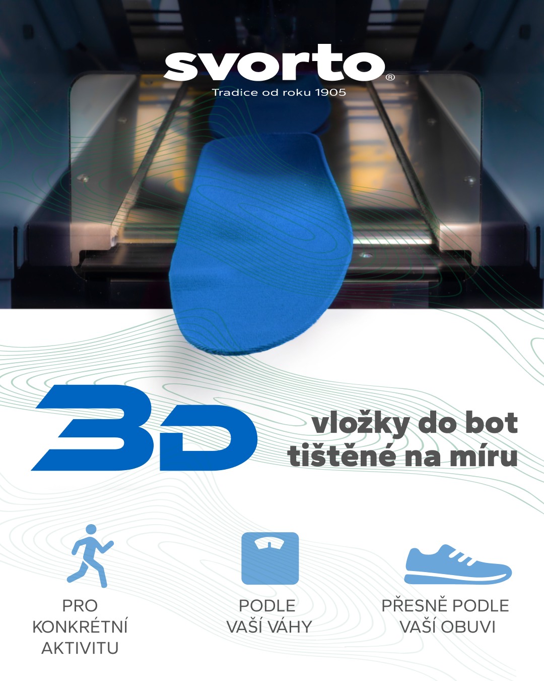 Svorto - Dejte nohy do pohody Facebook ad: 3D vložky jsou revoluční technologie budoucnosti, kterou…