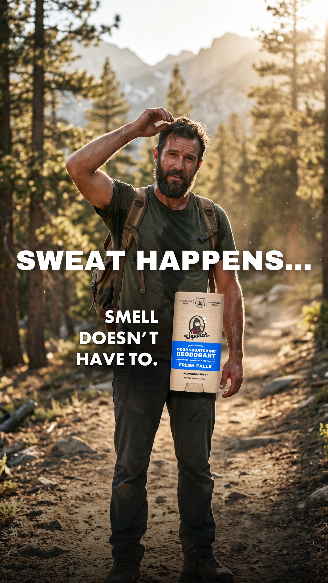 Dr. Squatch Facebook ad