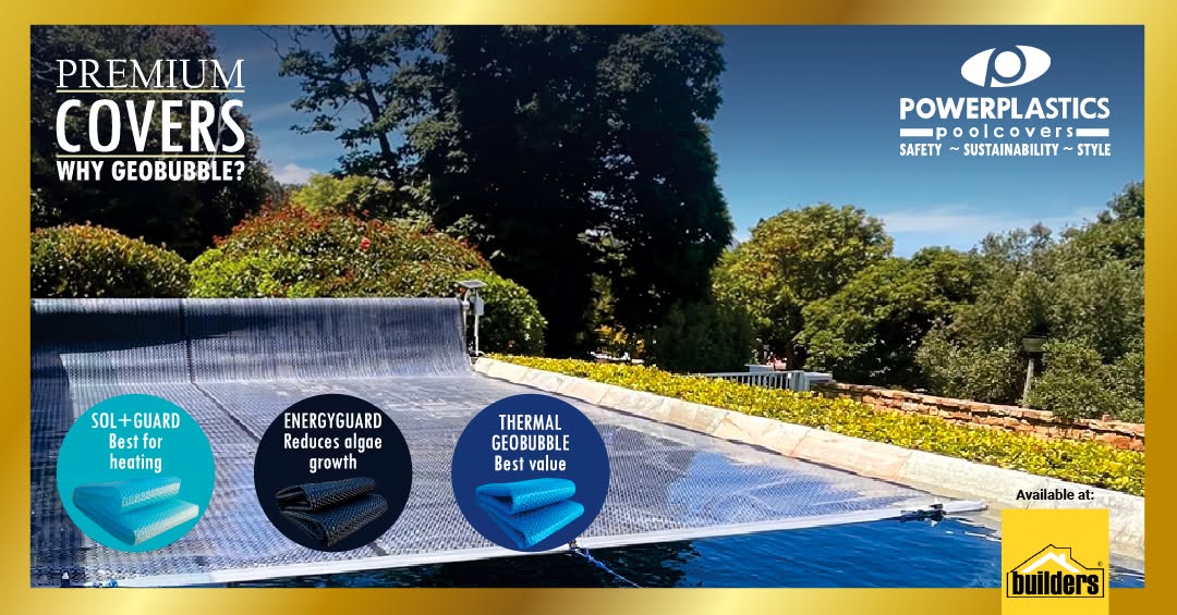 Builderssa Facebook ad: Premium Pool Covers. Better Value.