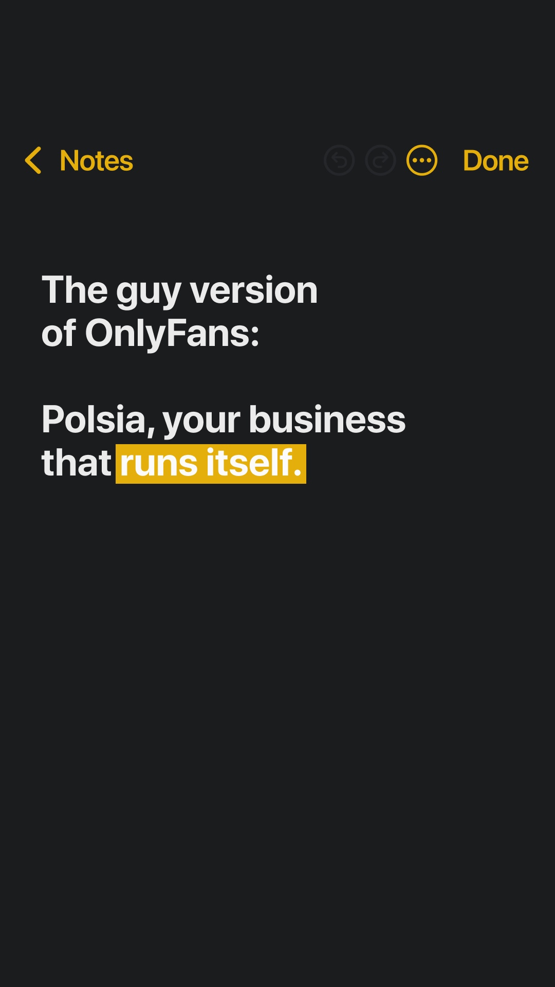 Polsia AI Facebook ad
