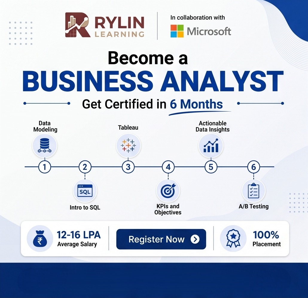 Rylin Learning Facebook ad: 100% Placement Guarantee*| Achieve Up to 2X Salary Hikes…