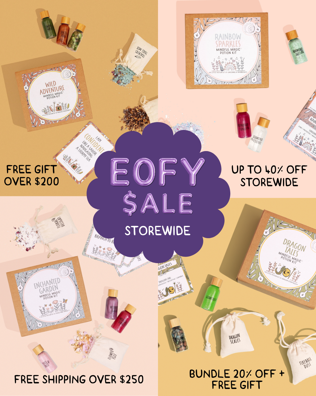 The Little Potion Co Facebook ad