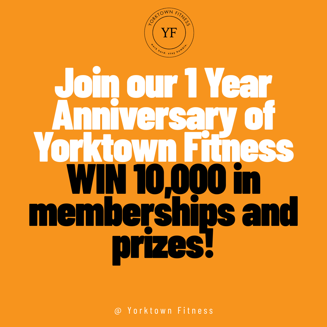Yorktown Fitness Facebook ad: 𝐁𝐮𝐫𝐧 𝐅𝐚𝐭 & 𝐖𝐈𝐍 𝐁𝐈𝐆!