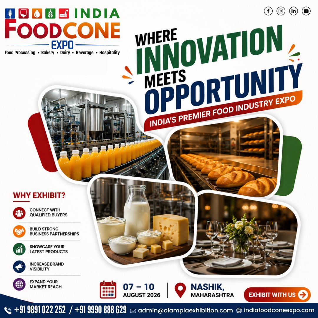 India FoodCone Expo Facebook ad: INDIA FOODCONE EXPO 2026