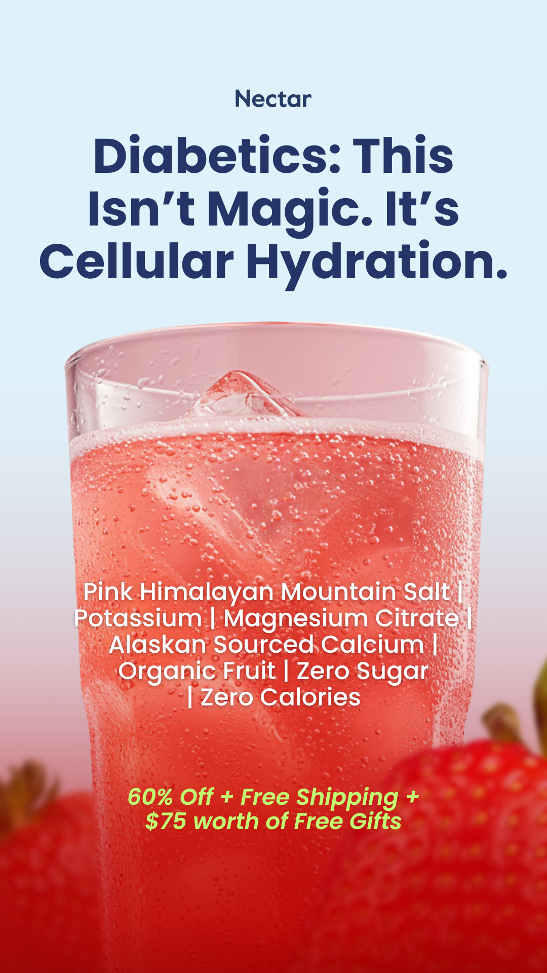 Nectar Daily Hydration Facebook ad