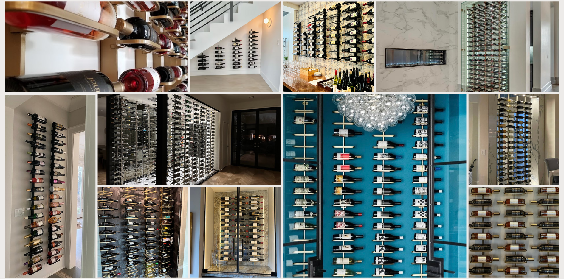 WCHQ Facebook ad: Bespoke Crafted Wine Racks