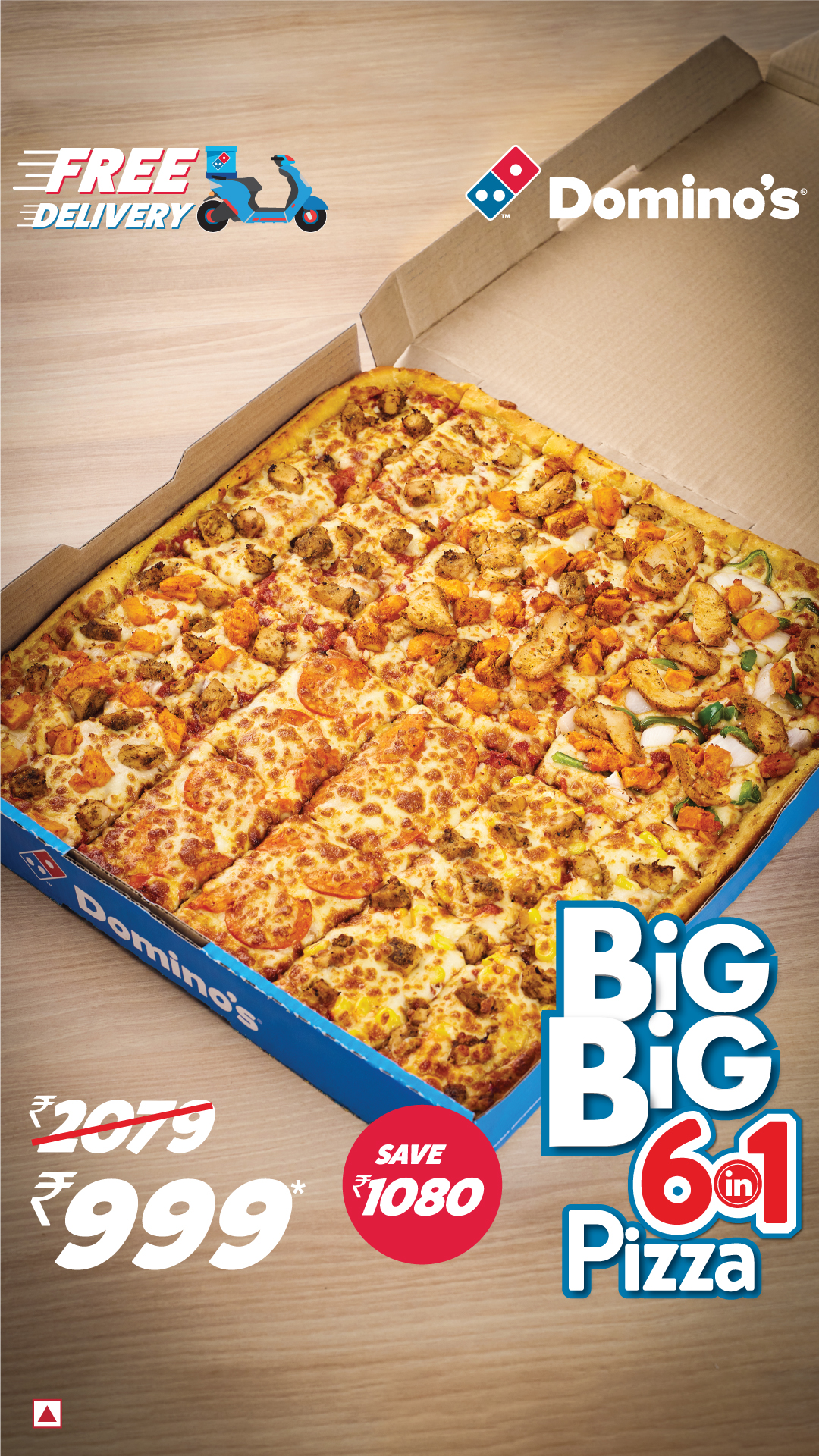Domino's Pizza India Facebook ad