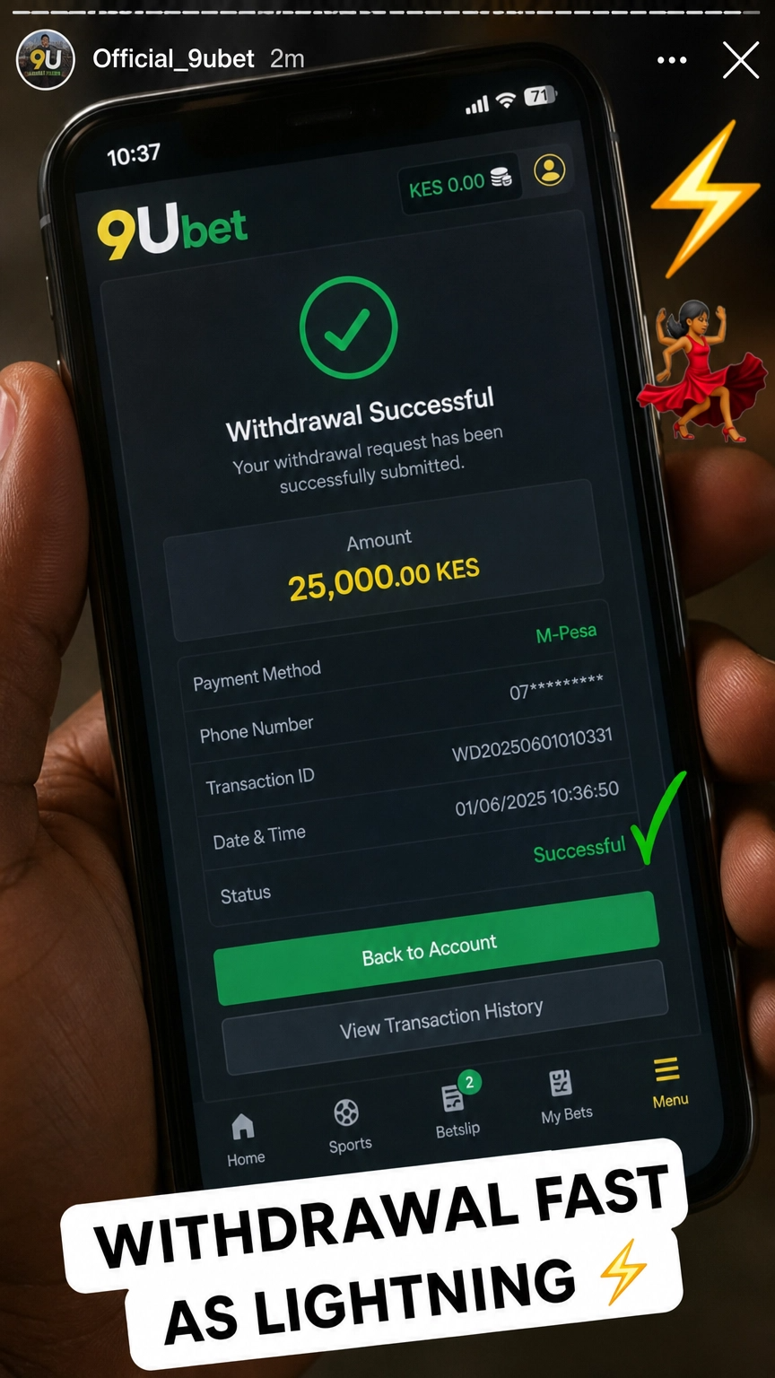 9ubet Winners Hub Facebook ad: Some shortcuts are only shared in private.