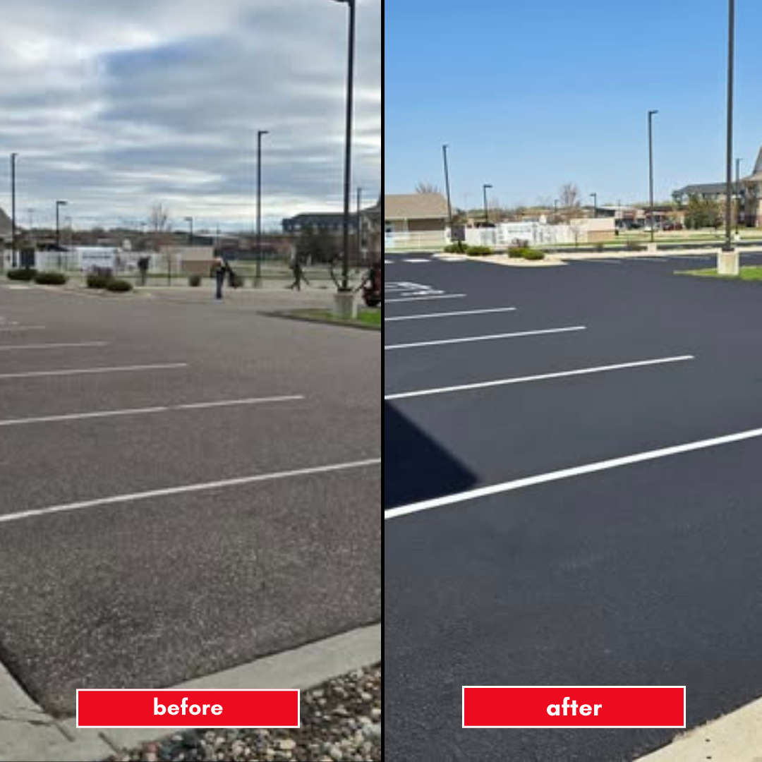 Asphalt Pros FL Facebook ad: Give Your Lot Fresh Coat Without Breaking the Bank!